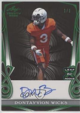 Dontayvion Wicks [Purple] #BA-DW3
