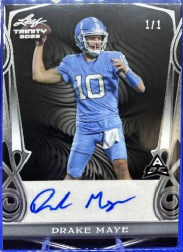 Drake Maye [Purple] #BA-DM1