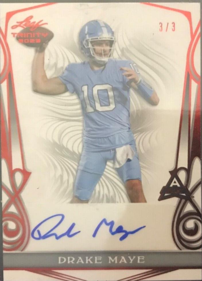 Drake Maye [Red] #BA-DM1