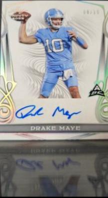 Drake Maye [Silver Spectrum] #BA-DM1