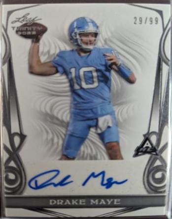 Drake Maye [Silver] #BA-DM1