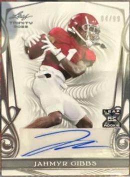 Jahmyr Gibbs [Silver] #BA-JG1