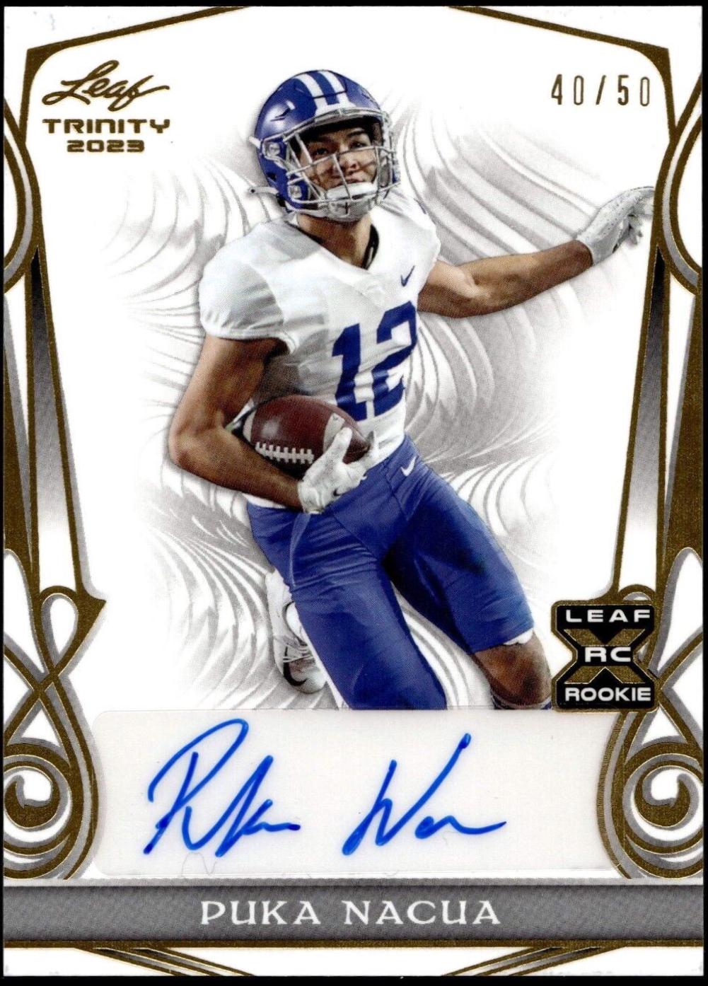 Puka Nacua [Gold] #BA-PN1