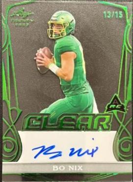 Bo Nix [Emerald Spectrum] #CA-BN1