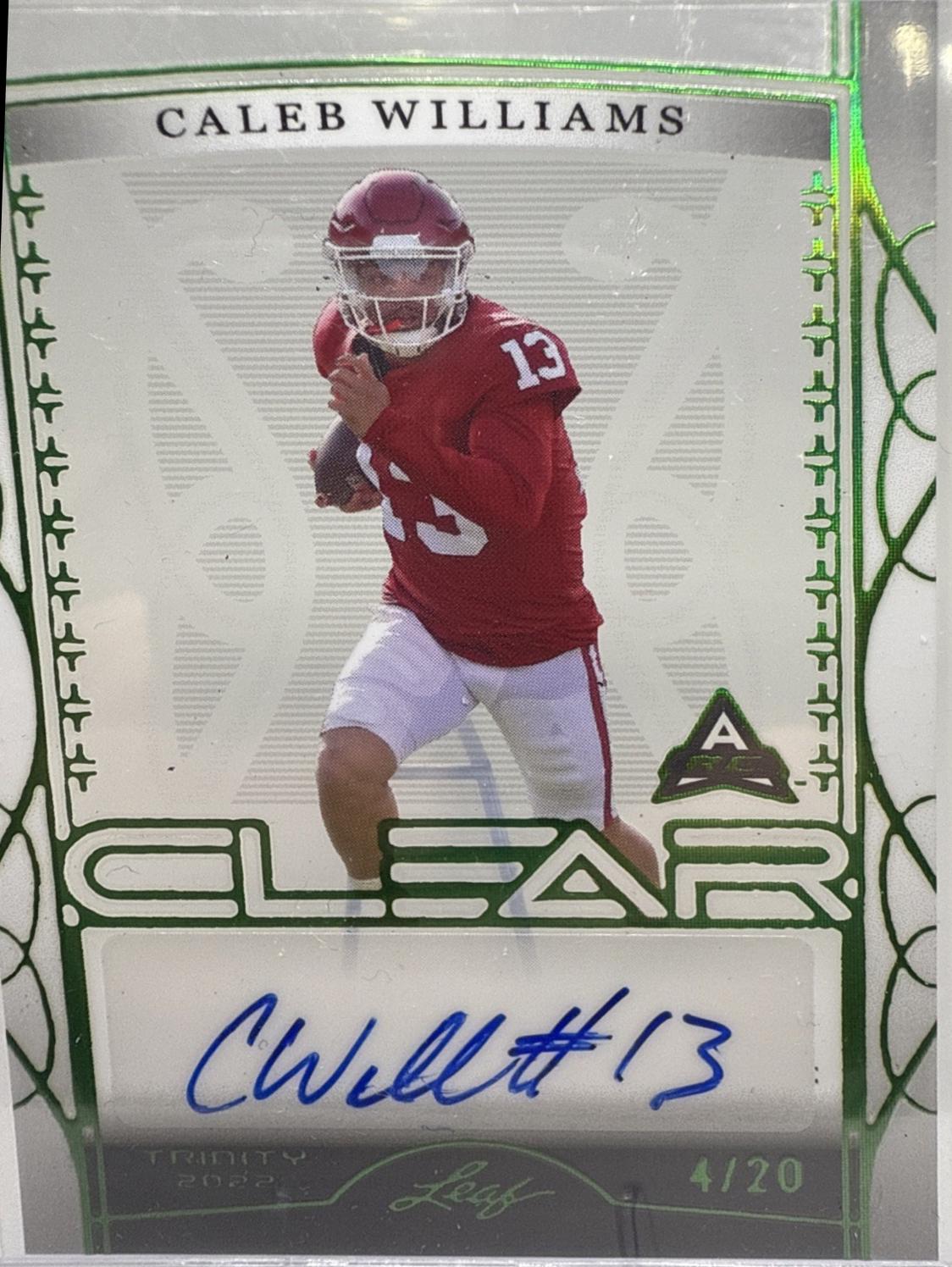 Caleb Williams #CA-CW1