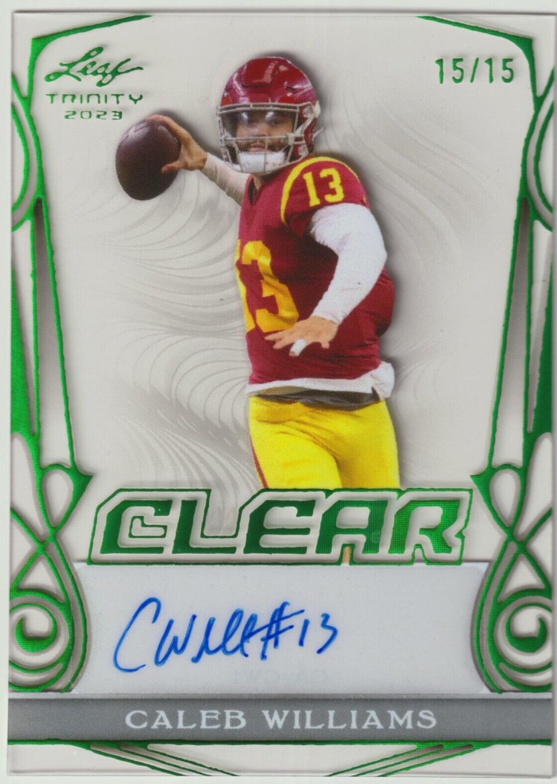 Caleb Williams [Emerald Spectrum] #CA-CW1