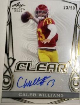 Caleb Williams [Gold] #CA-CW1