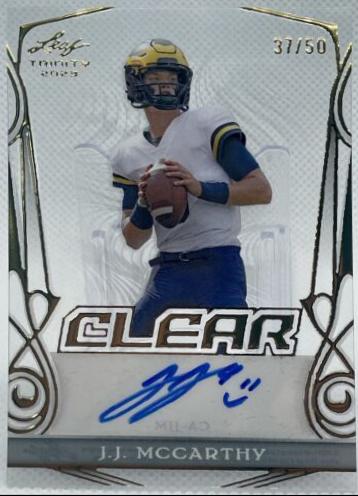 J.J. McCarthy [Gold] #CA-JJM