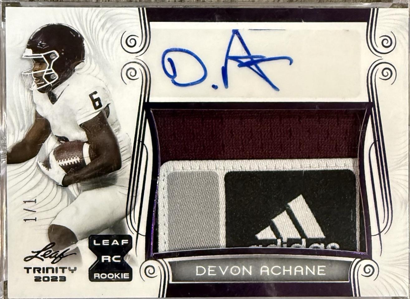 Devon Achane [Purple] #PA-DA1