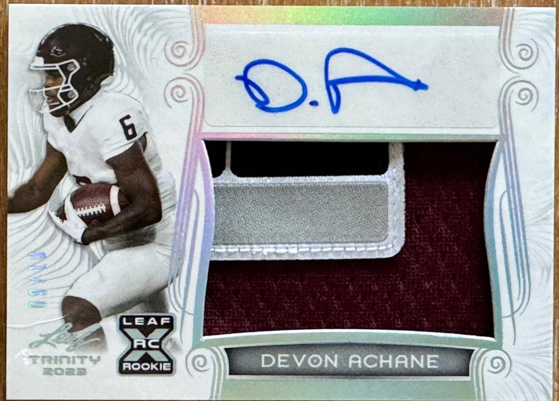 Devon Achane [Silver Spectrum] #PA-DA1
