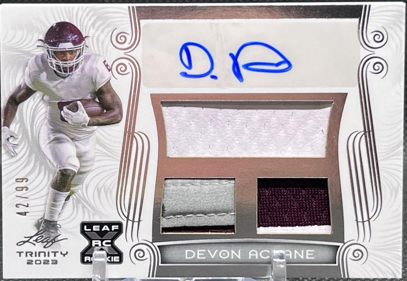 Devon Achane [Silver] #PA-DA1