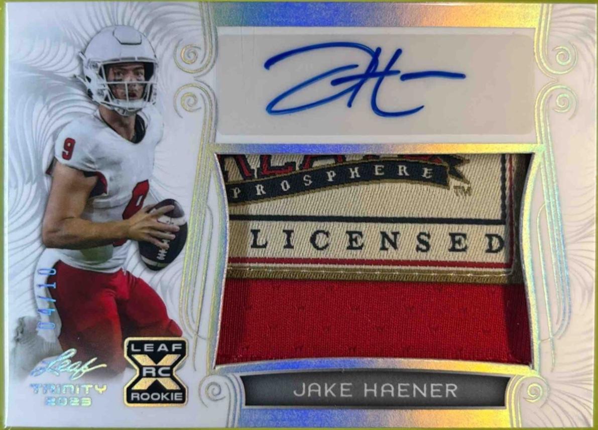 Jake Haener [Silver Spectrum] #PA-JH1