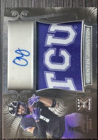 Quentin Johnston [Purple] #PA-QJ1