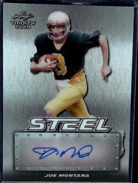 Joe Montana [Silver Steel] #SA-JM1