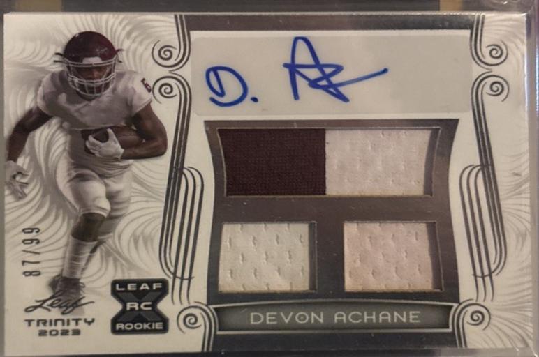 Devon Achane [Silver] #TA-DA1