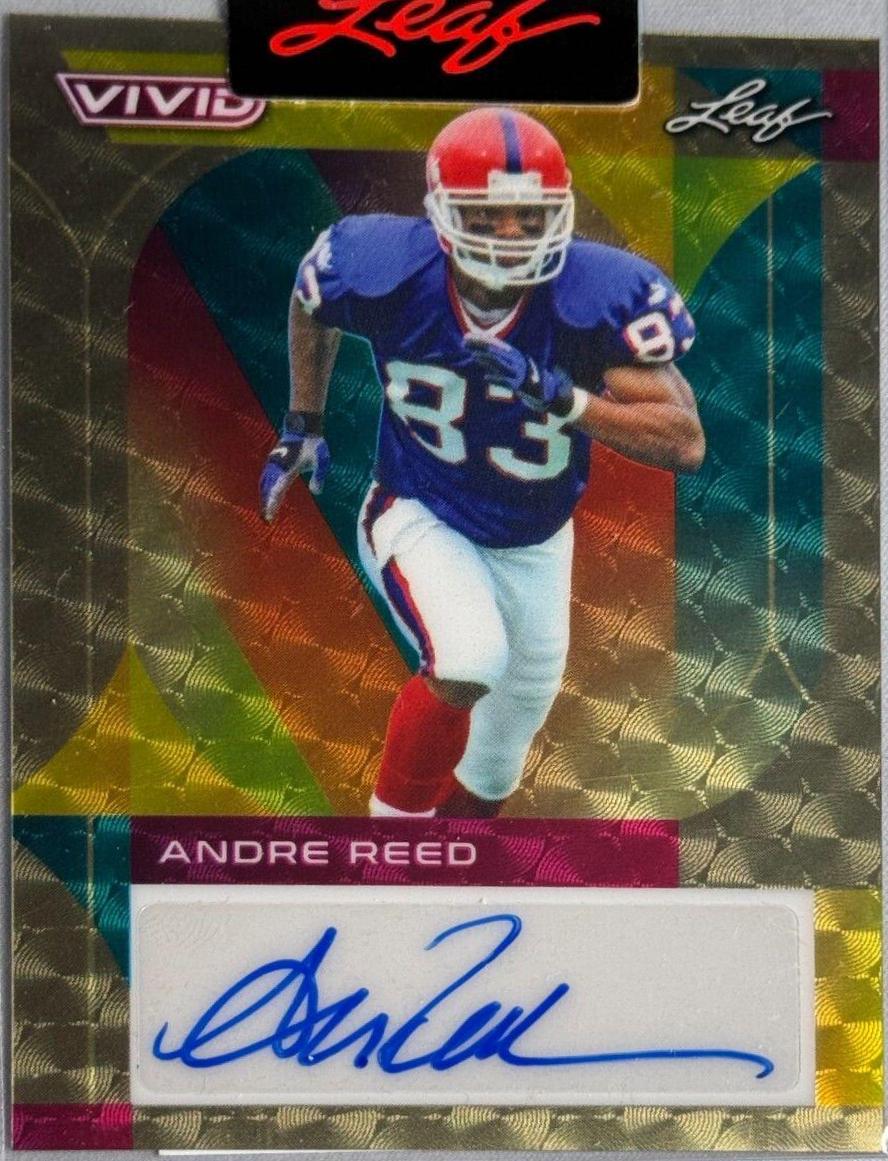 Andre Reed [Prismatic Super Gold] #BA-AR1