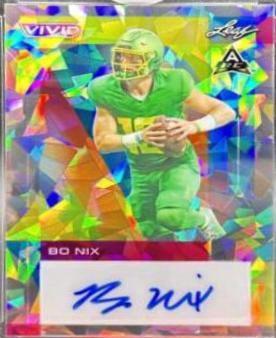 Bo Nix [Crystal Gray] #BA-BN1