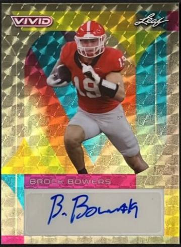 Brock Bowers [Prismatic Super Gold] #BA-BB2