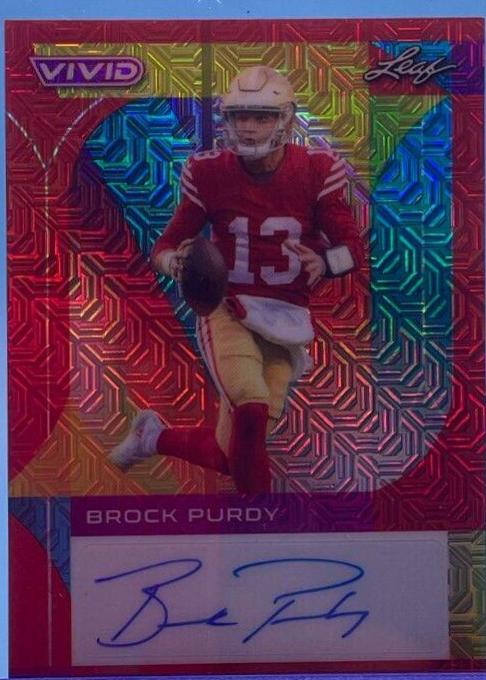Brock Purdy [Mojo Red] #BA-BP1