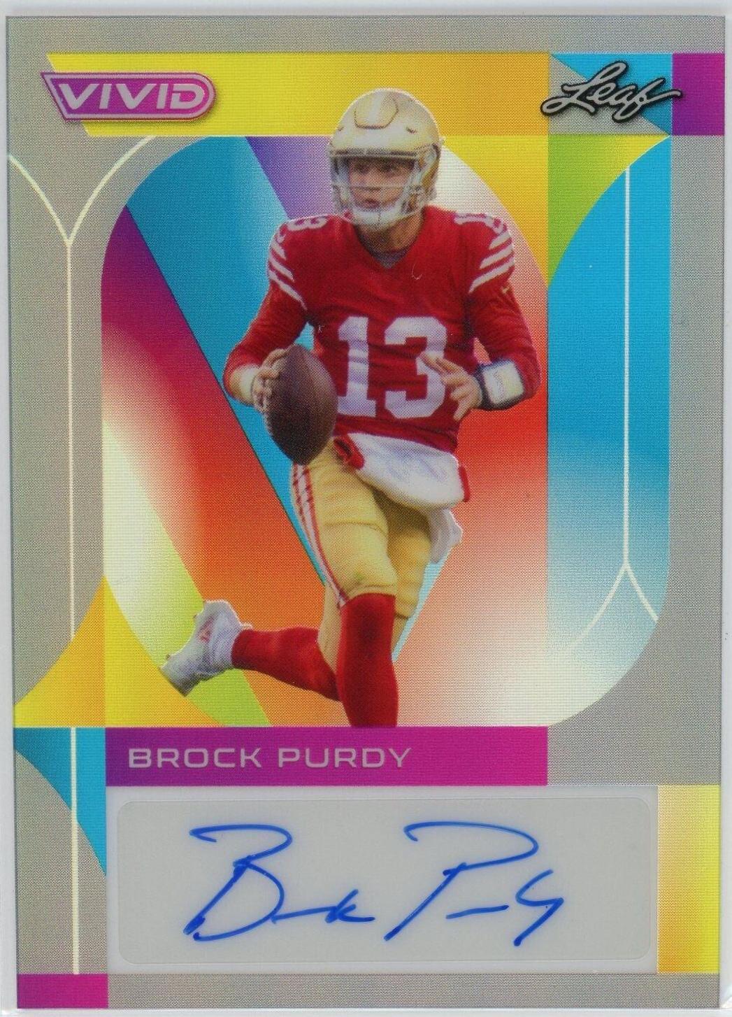Brock Purdy [Prismatic Gray] #BA-BP1
