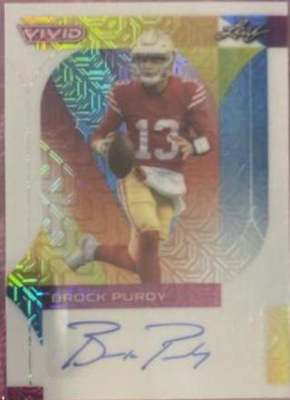 Brock Purdy [Prismatic White] #BA-BP1