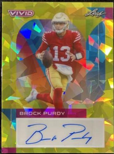 Brock Purdy [Prismatic Yellow] #BA-BP1