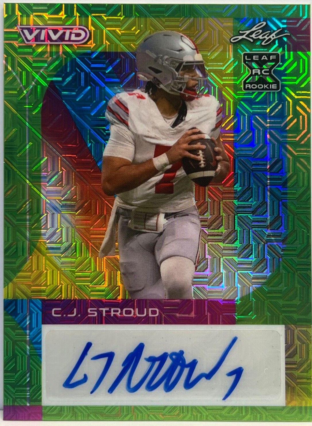 C. J. Stroud [Mojo Green] #BA-CJS
