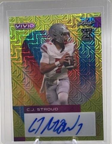 C. J. Stroud [Mojo Yellow] #BA-CJS