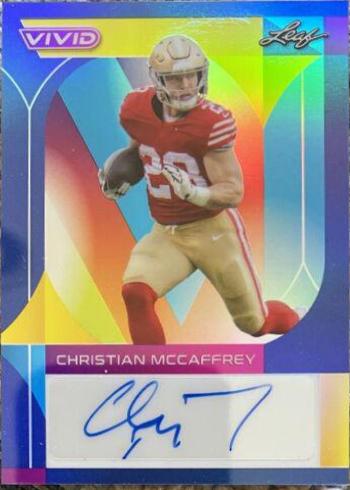 Christian McCaffrey [Prismatic Purple] #BA-CM1