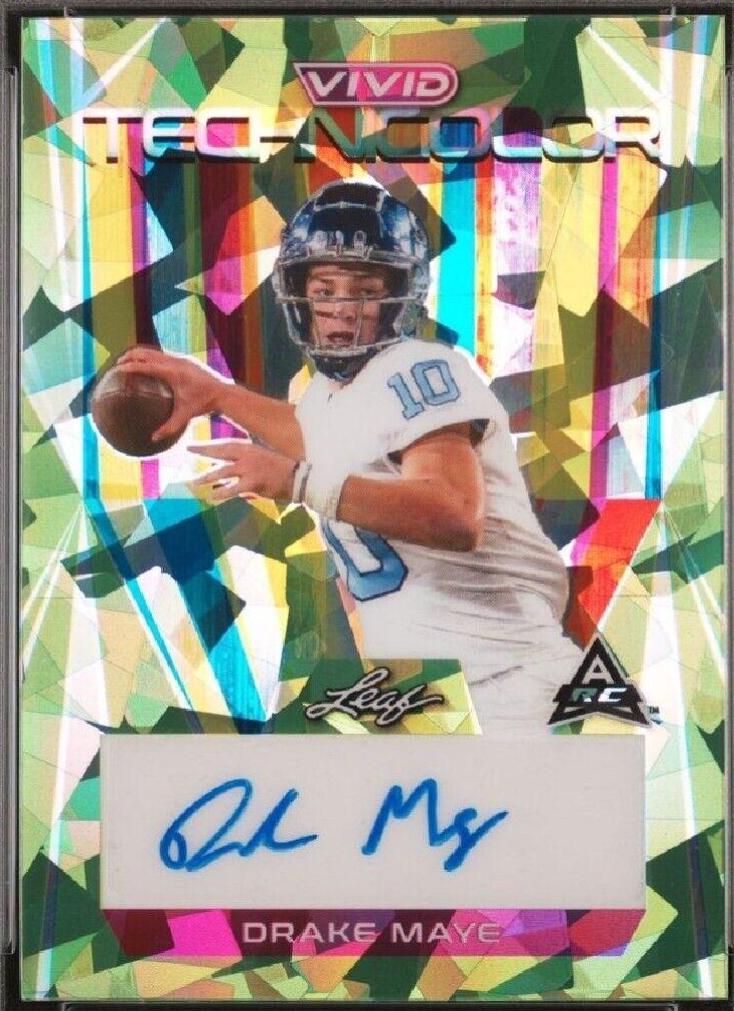 Drake Maye [Crystal Green] #BA-DM1