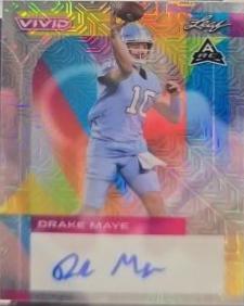 Drake Maye [Mojo Gray] #BA-DM1