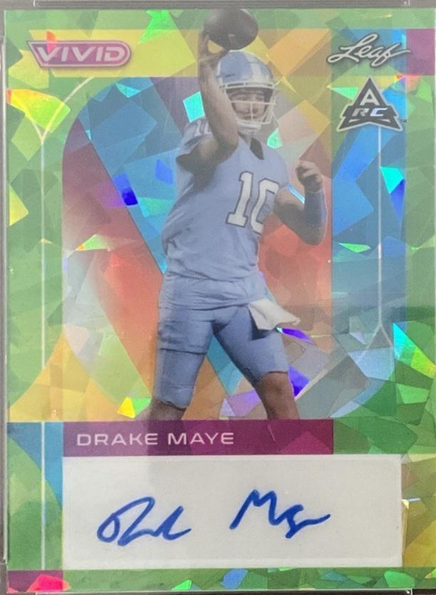 Drake Maye [Prismatic Green] #BA-DM1