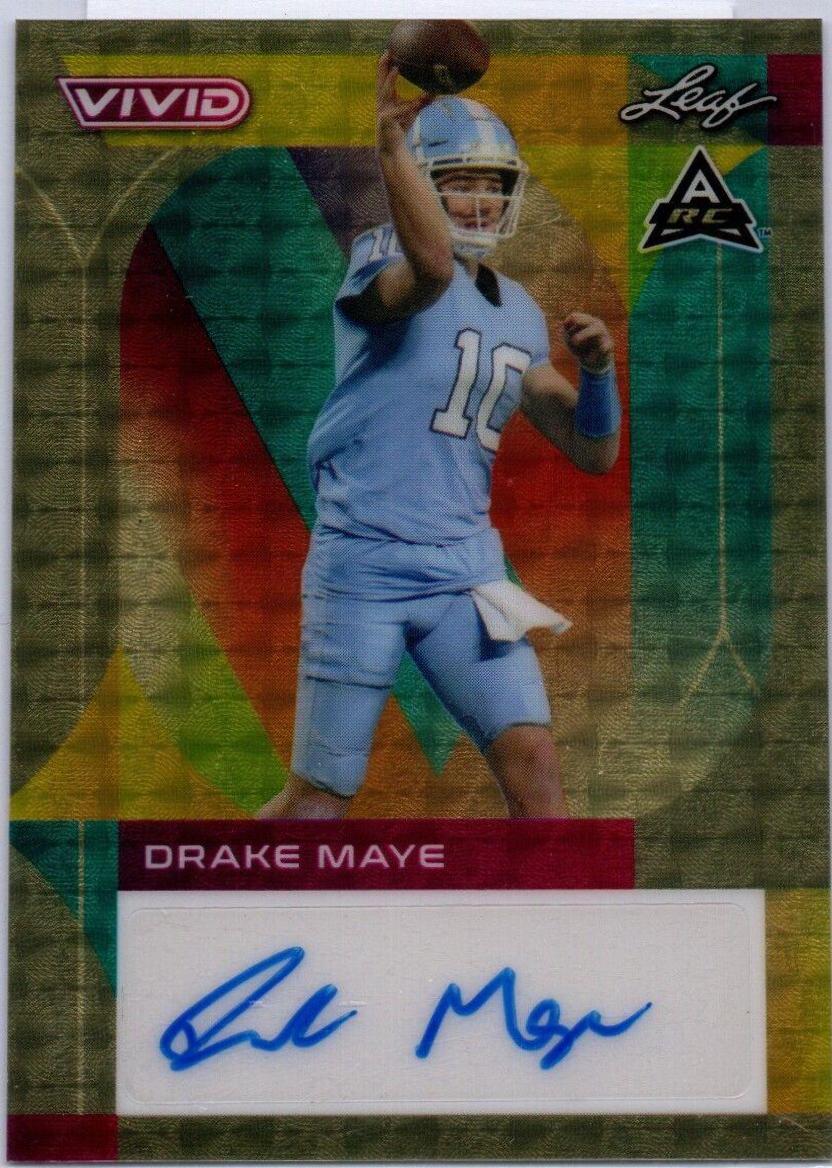 Drake Maye [Prismatic Super Gold] #BA-DM1