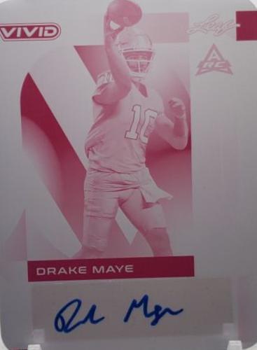 Drake Maye [Prismatic Teal] #BA-DM1