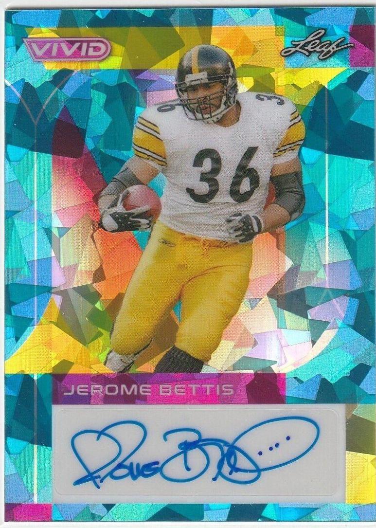 Jerome Bettis [Crystal Teal] #BA-JB2