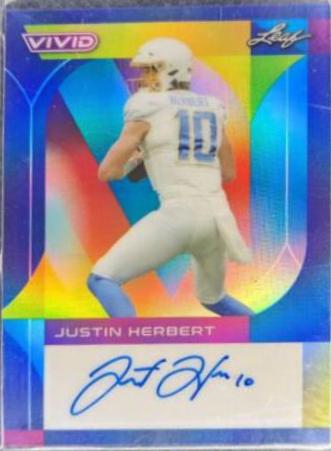 Justin Herbert [Prismatic Navy Blue] #BA-JH4