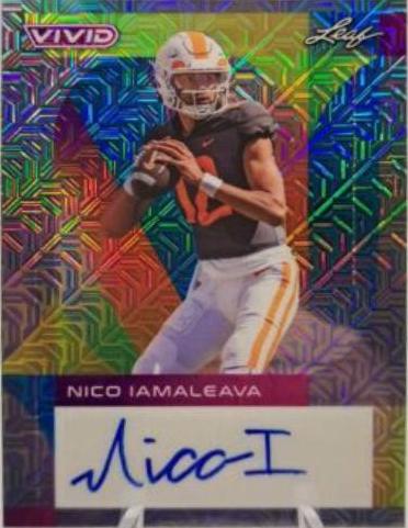 Nico Iamaleava [Mojo Gray] #BA-NI1