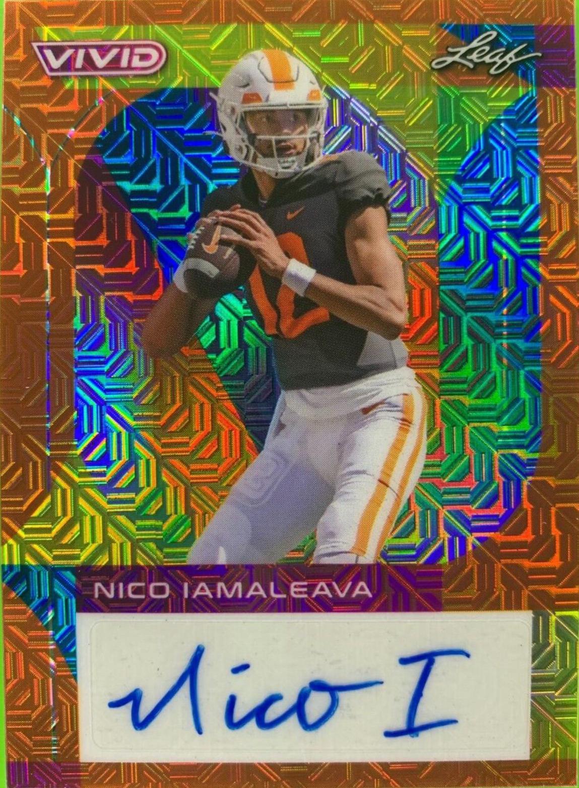 Nico Iamaleava [Mojo Orange] #BA-NI1