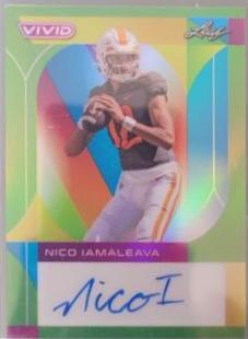 Nico Iamaleava [Prismatic Green] #BA-NI1