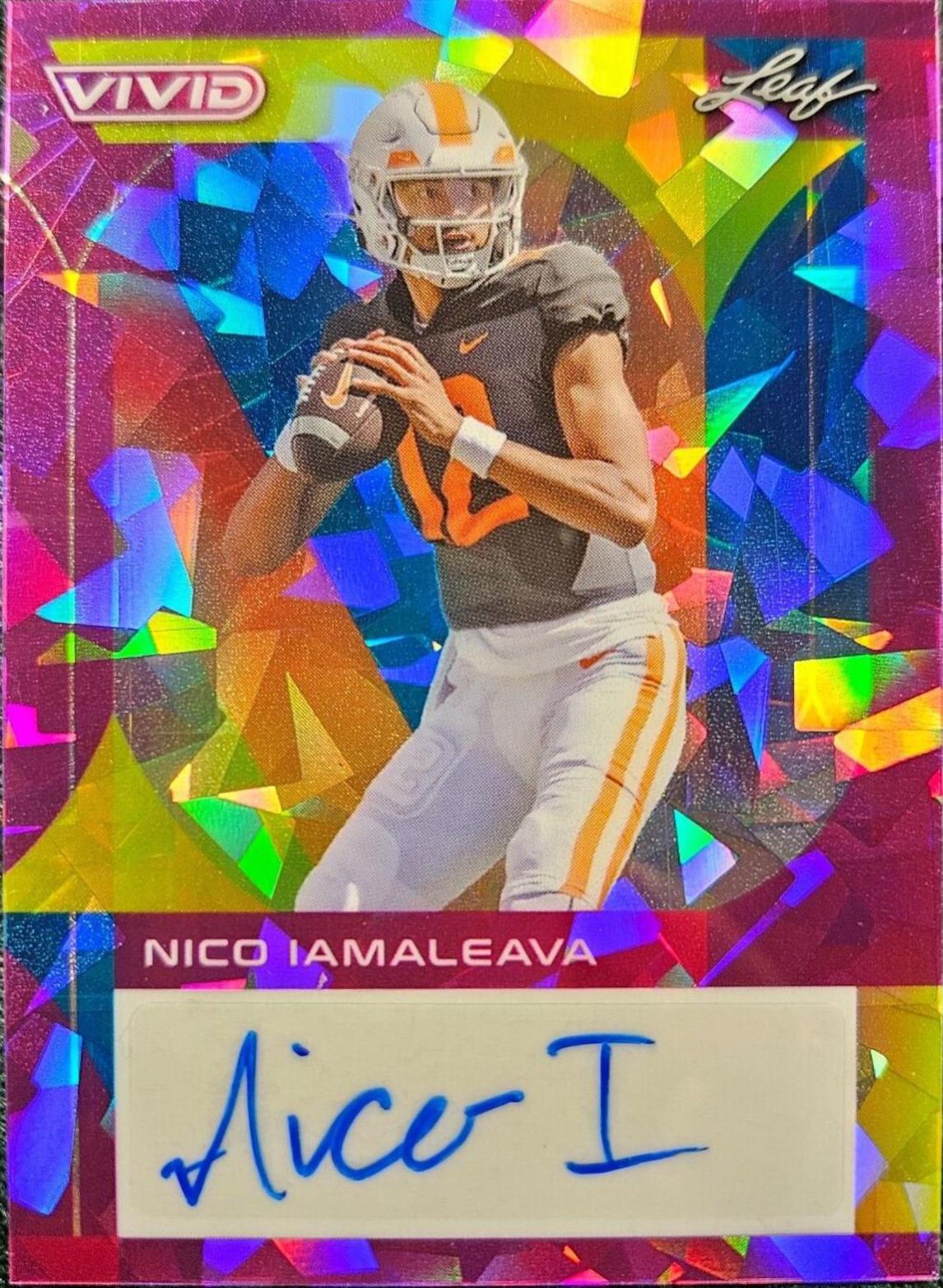 Nico Iamaleava [Prismatic Purple] #BA-NI1