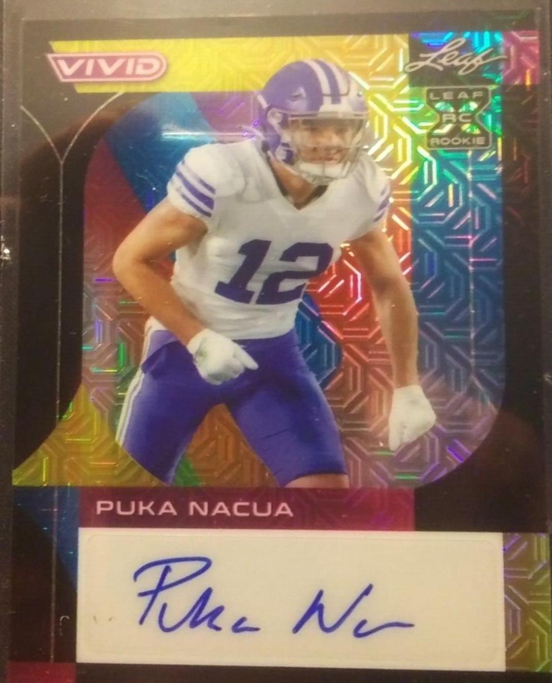 Puka Nacua [Prismatic Black] #BA-PN1
