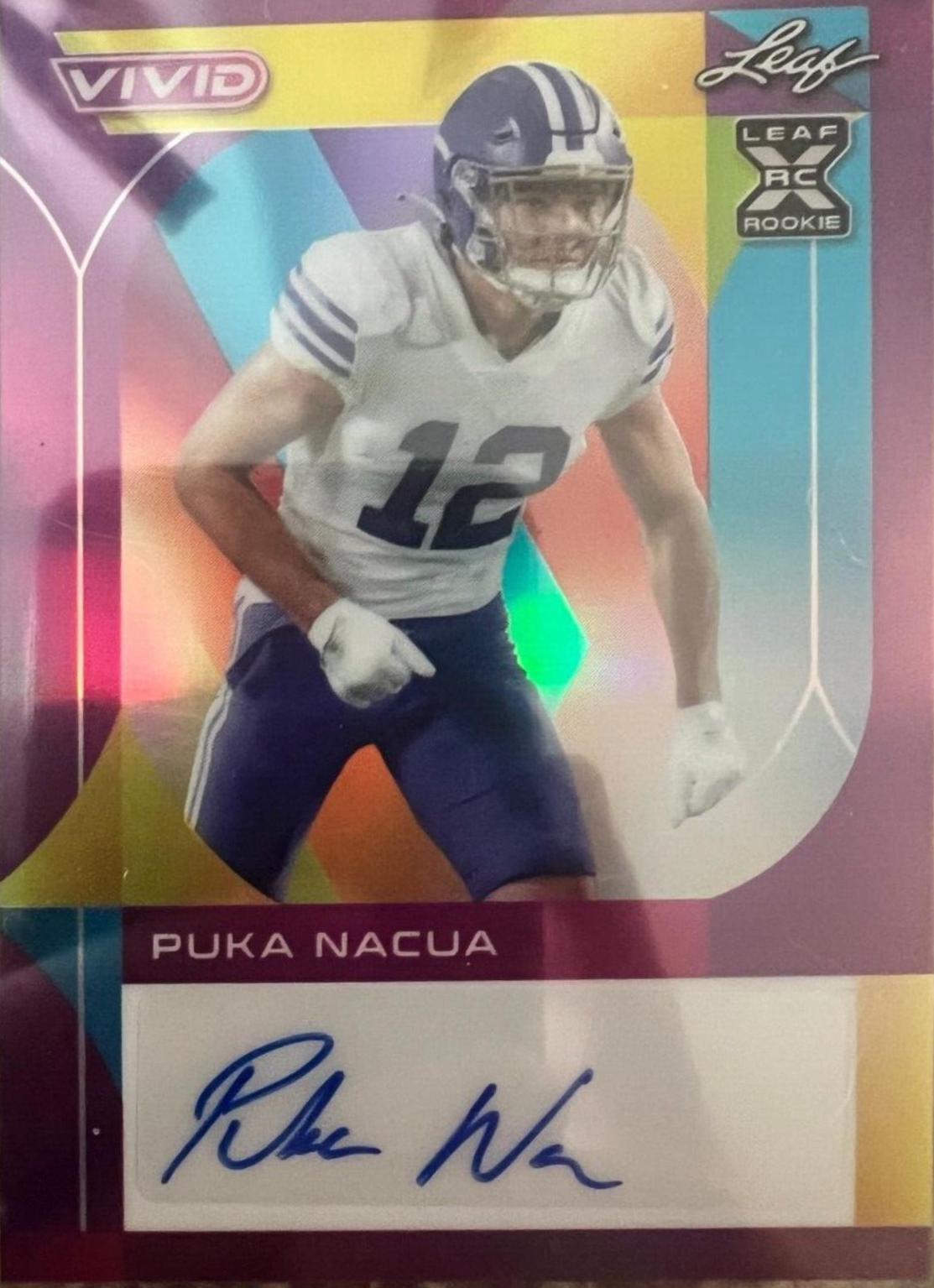 Puka Nacua [Prismatic Purple] #BA-PN1