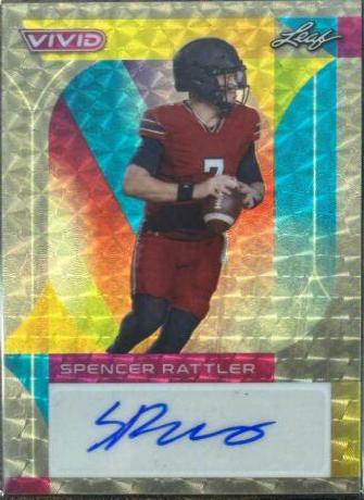 Spencer Rattler [Prismatic Super Gold] #BA-SR1