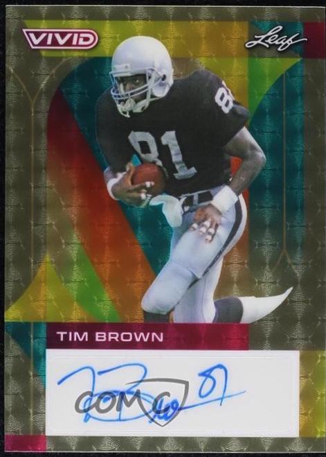Tim Brown [Prismatic Super Gold] #BA-TB2