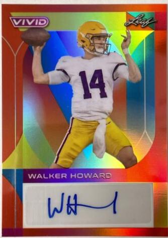 Walker Howard [Prismatic Red] #BA-WH1