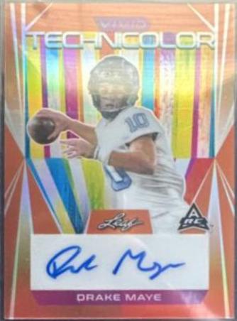 Drake Maye [Prismatic Orange] #T-DM1