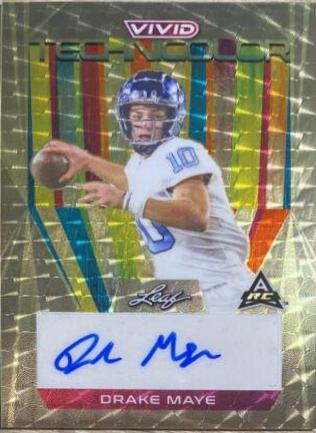 Drake Maye [Prismatic Super Gold] #T-DM1