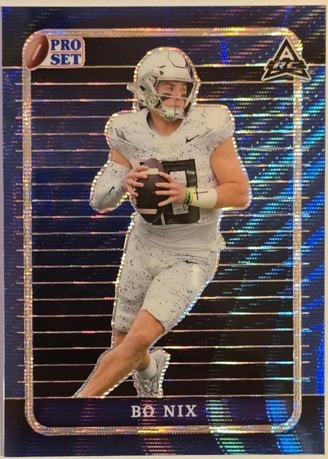 Bo Nix [Blue Wave] #50