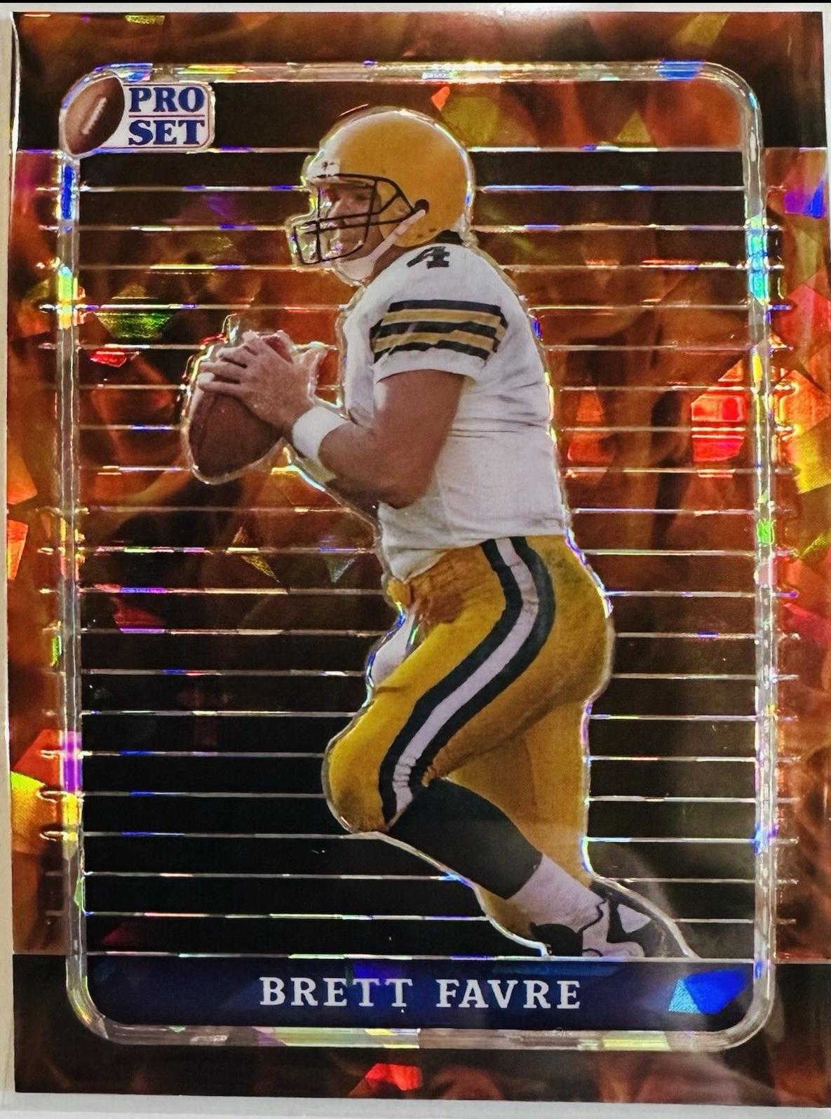 Brett Favre [Gold Crystal] #6