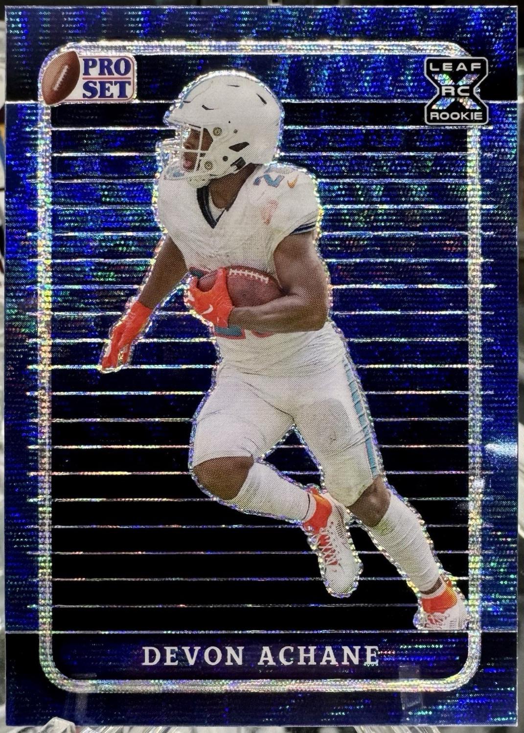 Devon Achane [Blue Wave] #76